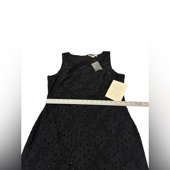 Boston Proper Beaded Sleeveless Cocktail Dress 14 NWT - Picture 13 of 13